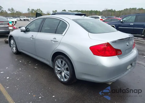 2010 Infiniti G37X from USA, damaged, VIN JN1CV6AR2AM451703